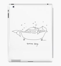 Bathtime Beluga iPad Case/Skin