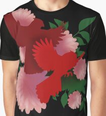 Crested Cardinals Graphic T-Shirt