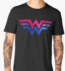 Wonder Pride - Bisexual Men's Premium T-Shirt