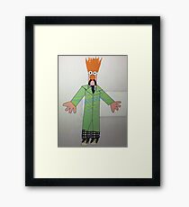 Beaker Framed Print