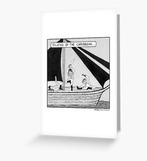 Pilates of the Caribbean Greeting Card