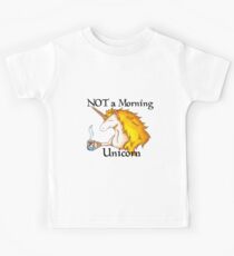 NOT a Morning Unicorn Kids Tee