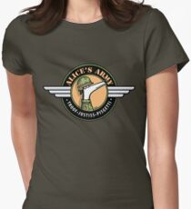 Alice's Army! (profits to Greyhound Adoption Program New South Wales) Women's Fitted T-Shirt