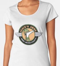 Alice's Army! (profits to Greyhound Adoption Program New South Wales) Women's Premium T-Shirt