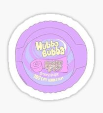 retro hubba bubba Sticker