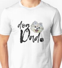 Dog Breed Pomeranian Dad Unisex T-Shirt