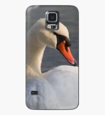 swan at lake Case/Skin for Samsung Galaxy