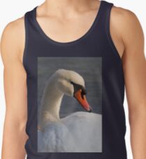 swan at lake Tank Top