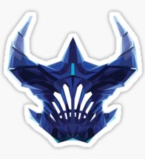 Razor Low Poly Art Sticker