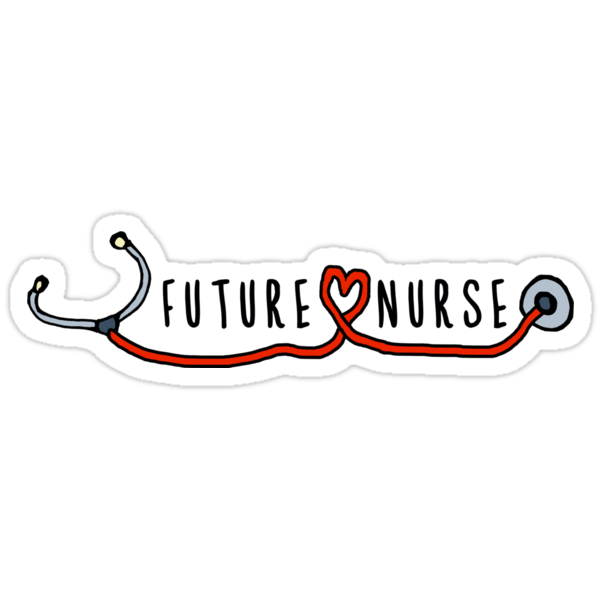 Future Nurse Stickers By Akachayy Redbubble