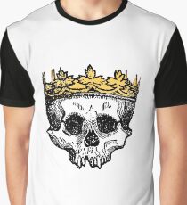 Schädel mit Krone Grafik T-Shirt