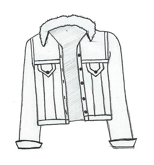 How To Draw A Jean Jacket