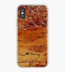 Wooden Wireframe iPhone Case