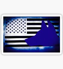 American Dog Teams Sticker