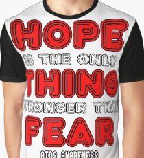Support AIDS Awareness Design Graphic T-Shirt