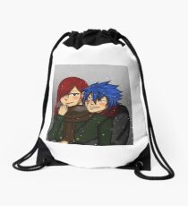 Winter Jerza Drawstring Bag