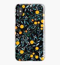 Oranges on Black iPhone Case