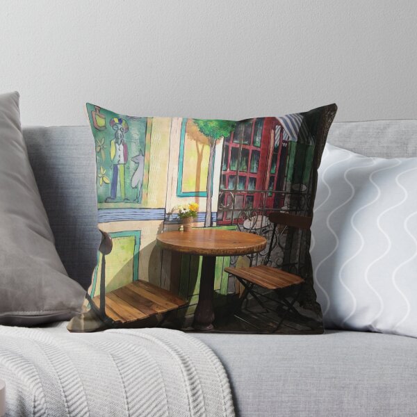 Diner Throw Pillow