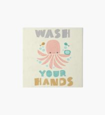 Splish Splash Zoo - Wash Your Hands Art Board