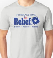 Hurricane Irma Survivor Florida Strong Relief T-shirt Unisex T-Shirt