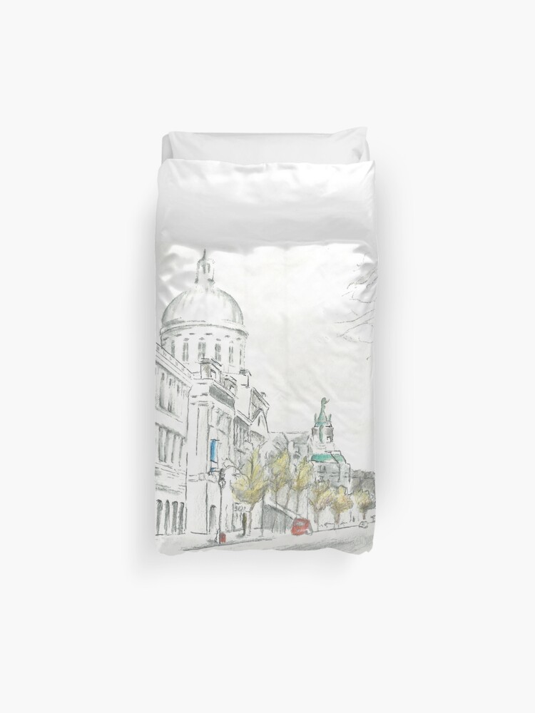 Bonsecours Market Montreal Duvet Cover By Bayeuxmoderne Redbubble