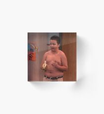 Bloque acrílico Gibby de ICarly