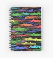 Sportcars Spiral Notebook