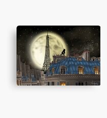 The Wolf of Paris Canvas Print