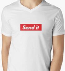 Just Gonna Send It Men's V-Neck T-Shirt