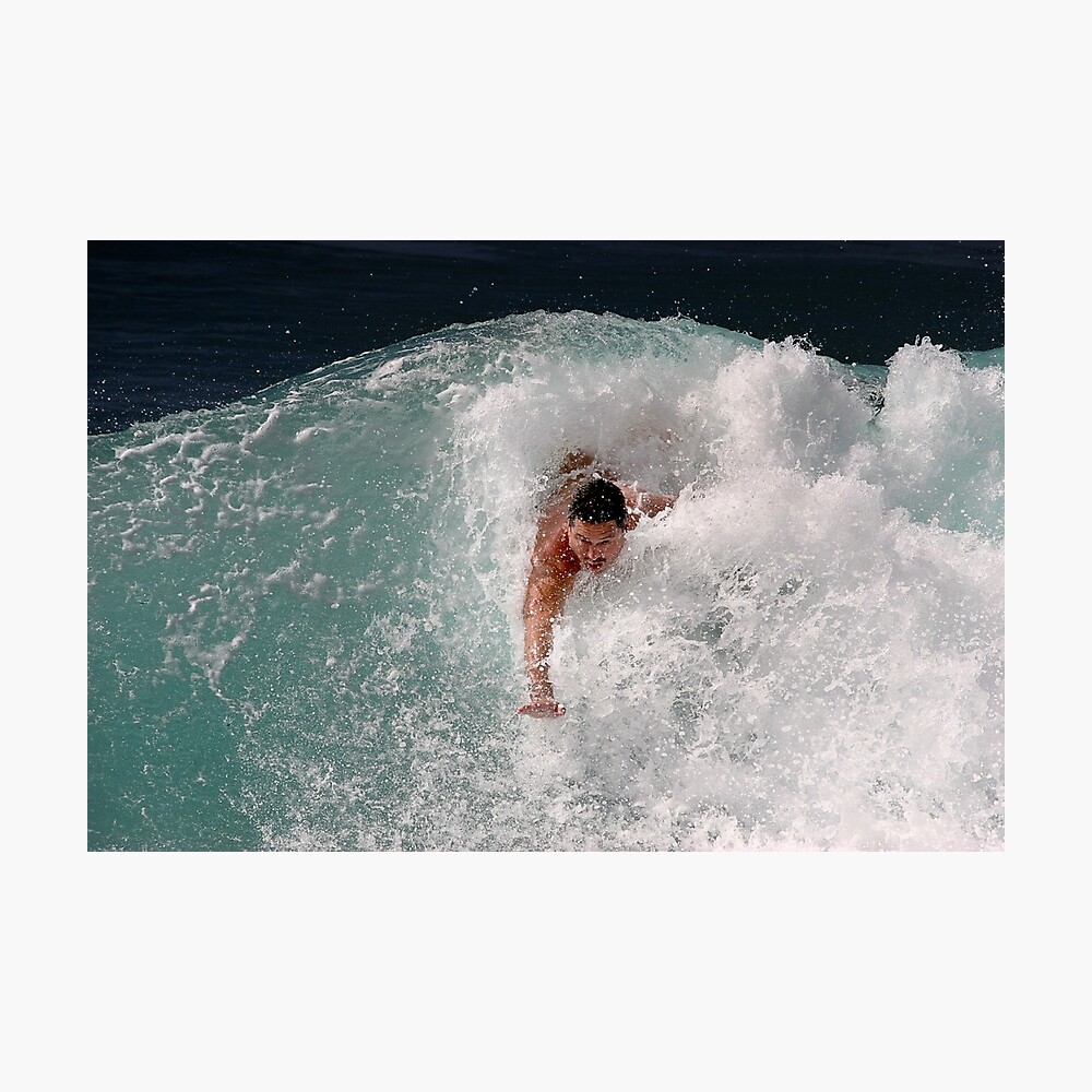 "Bodysurfing Point Panic" Photographic Print by alex4444 Redbubble