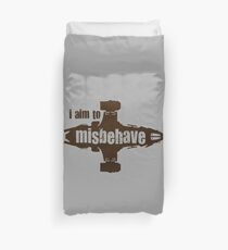 firefly i aim to misbehave Duvet Cover