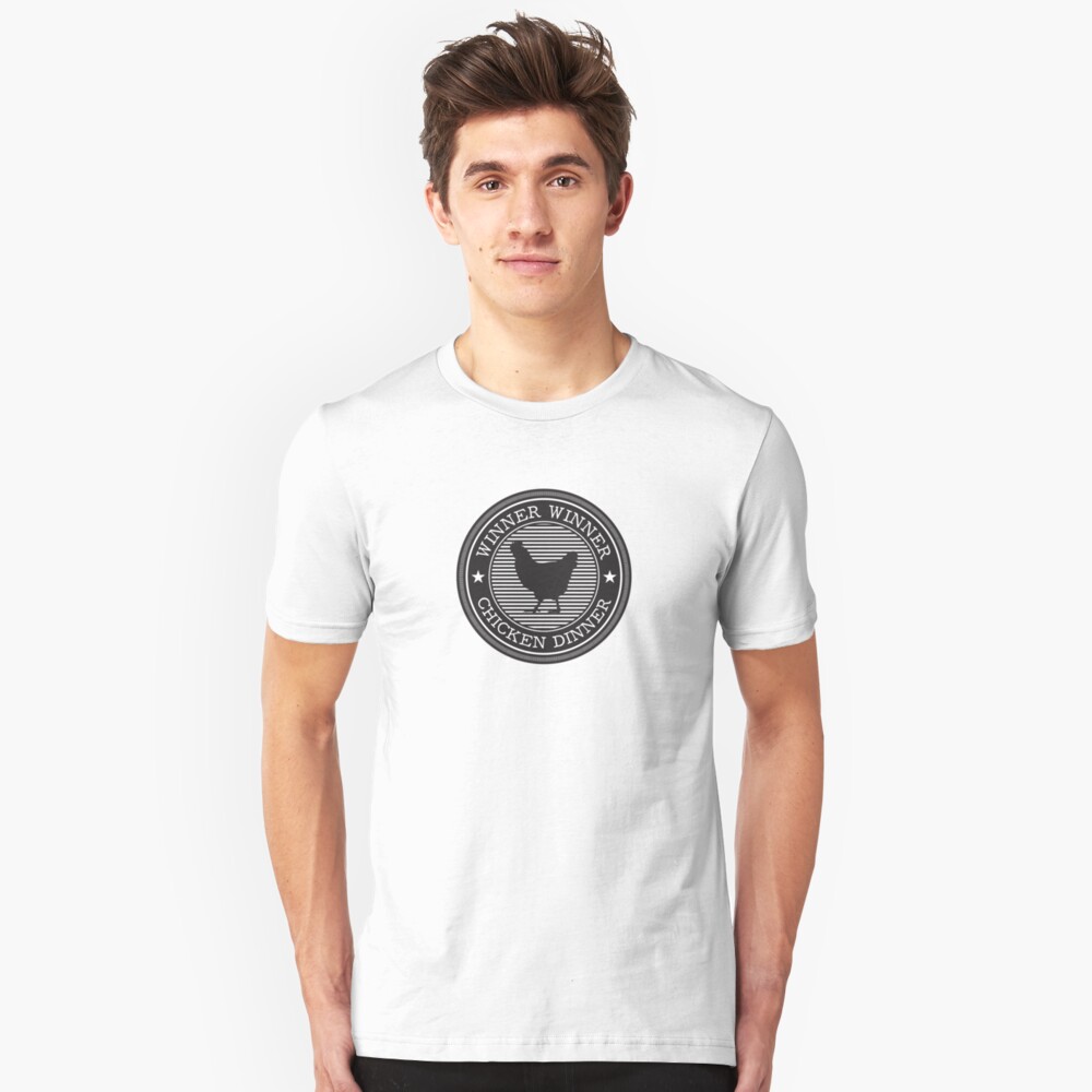 pubg - winner winner Slim Fit T-Shirt