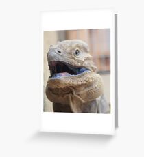 Lizard wird dich holen ... Grußkarte
