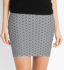 Geometric Flower Pattern 1 Mini Skirt