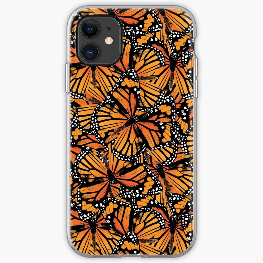 Monarch Butterflies | Vintage Butterflies | Butterfly Patterns | iPhone Soft Case