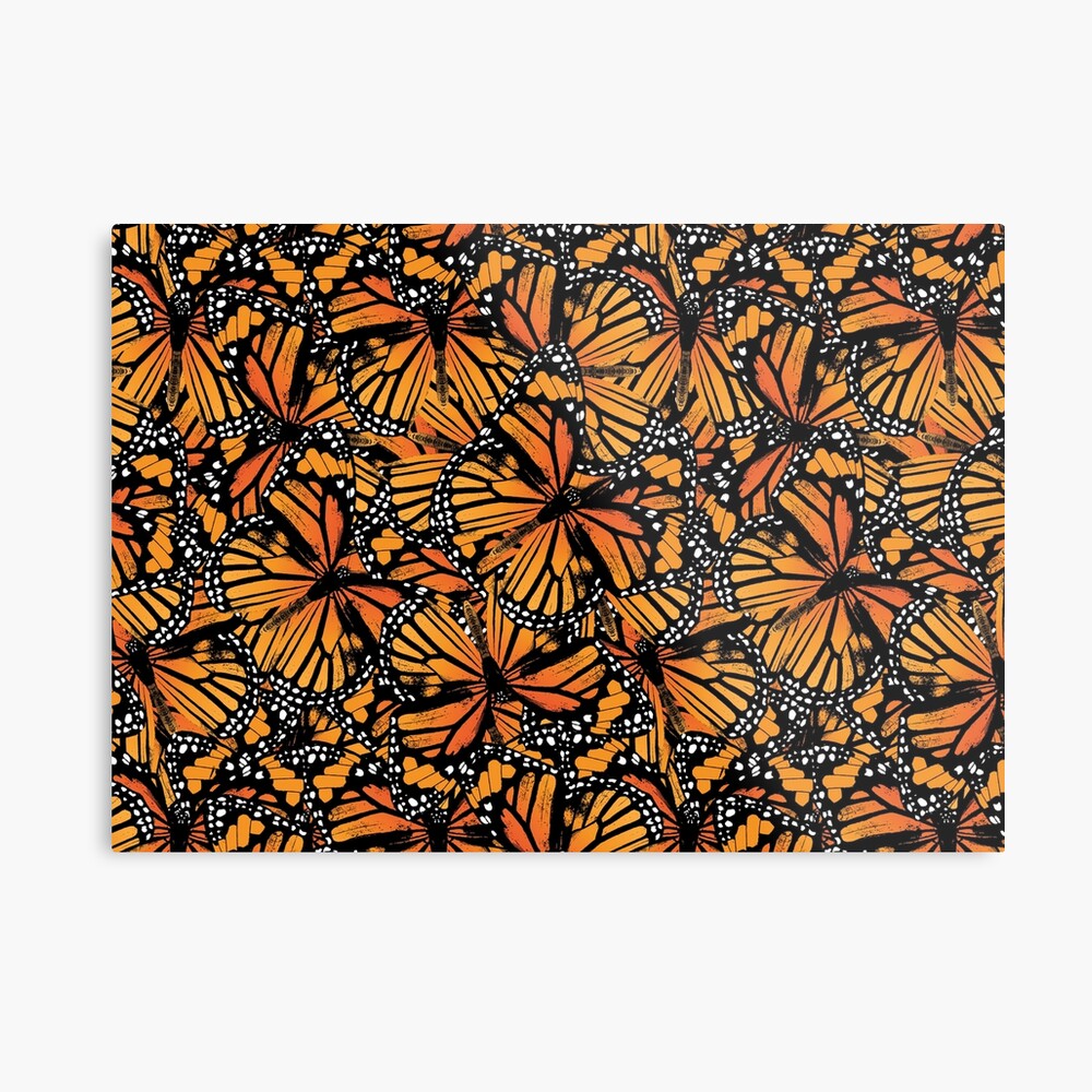 Monarch Butterflies | Vintage Butterflies | Butterfly Patterns | Metal Print