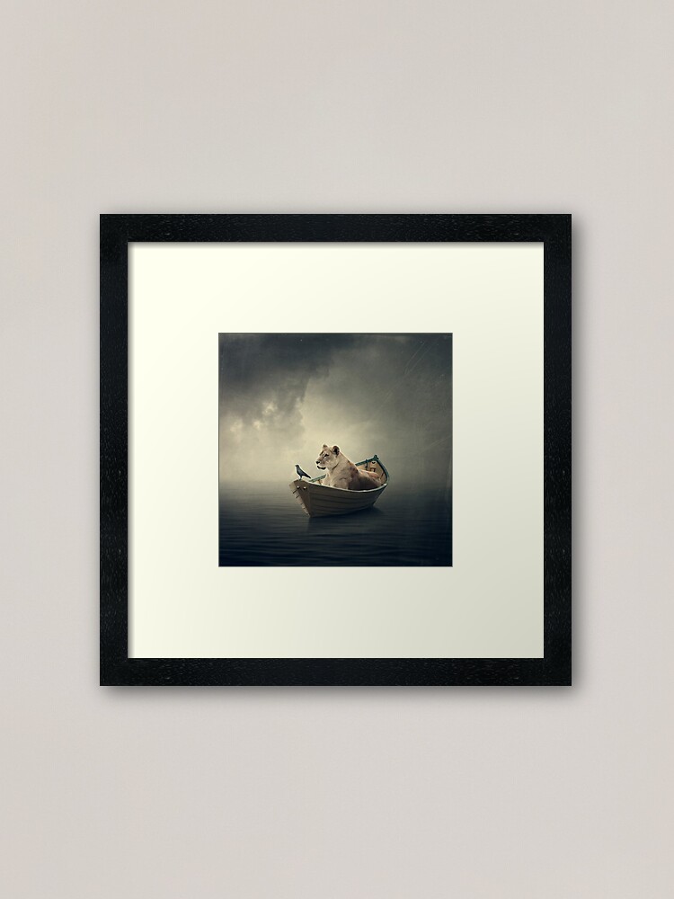 Alternate view of Siren song Framed Art Print