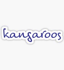 Kangaroos Sticker