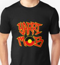 Yarri Mob Graffiti - Aboriginal Flag 5 Unisex T-Shirt