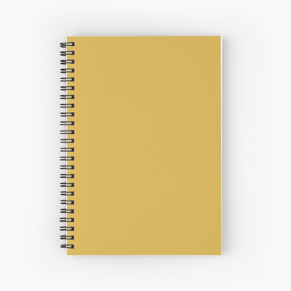 Spicy Mustard 14-0952 TCX | Pantone | Color Trends | Fall Winter 2016 | Solid Colors | Fashion Colors | Spiral Notebook