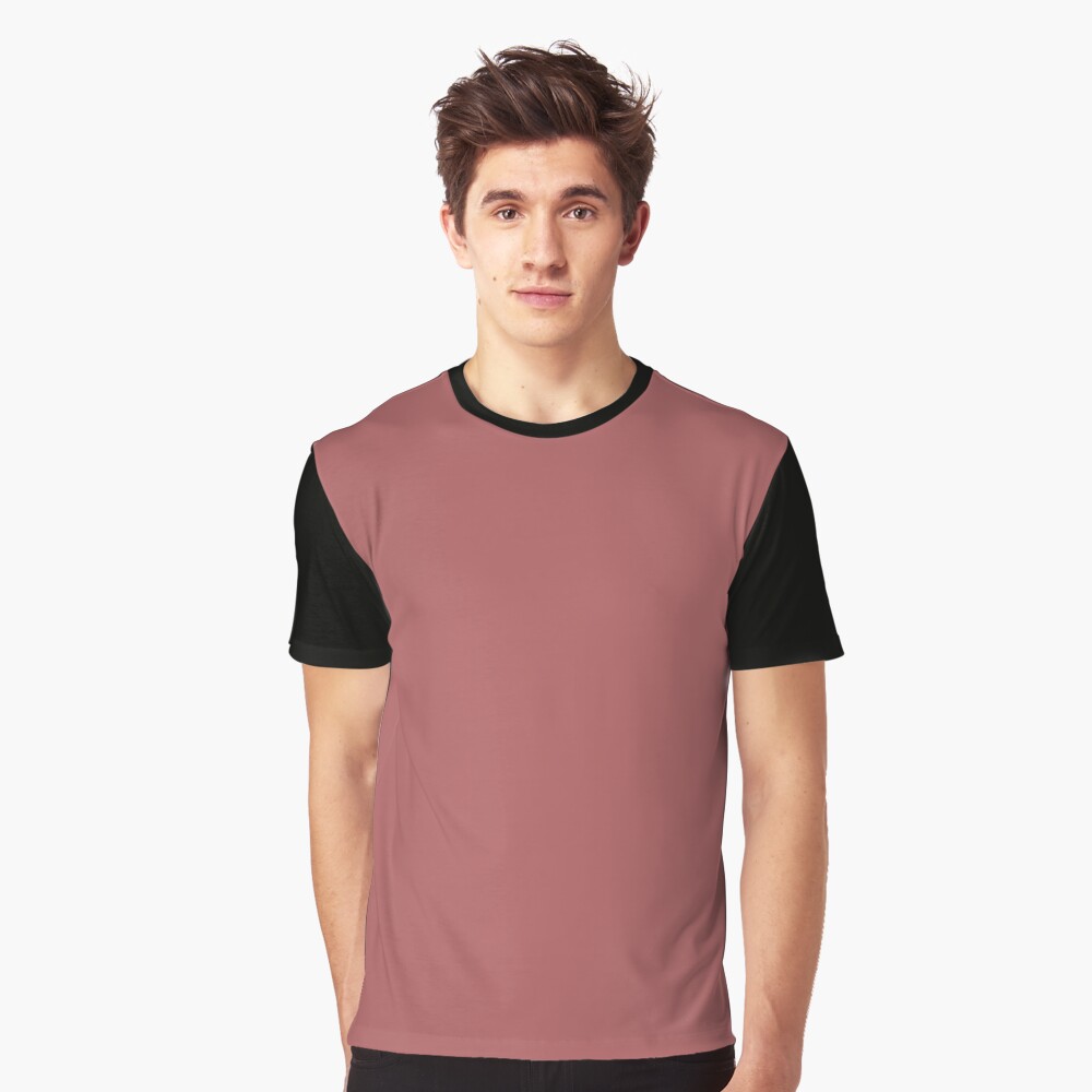 Dusty Cedar 18-1630 TCX | Pantone | Color Trends | Fall Winter 2016 | Solid Colors | Fashion Colors | Graphic T-Shirt