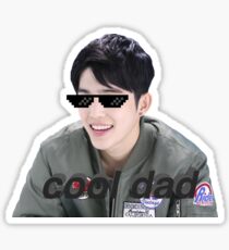 s.coups cool dad sticker Sticker
