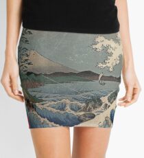 Fuji and the Sea of Satta Mini Skirt
