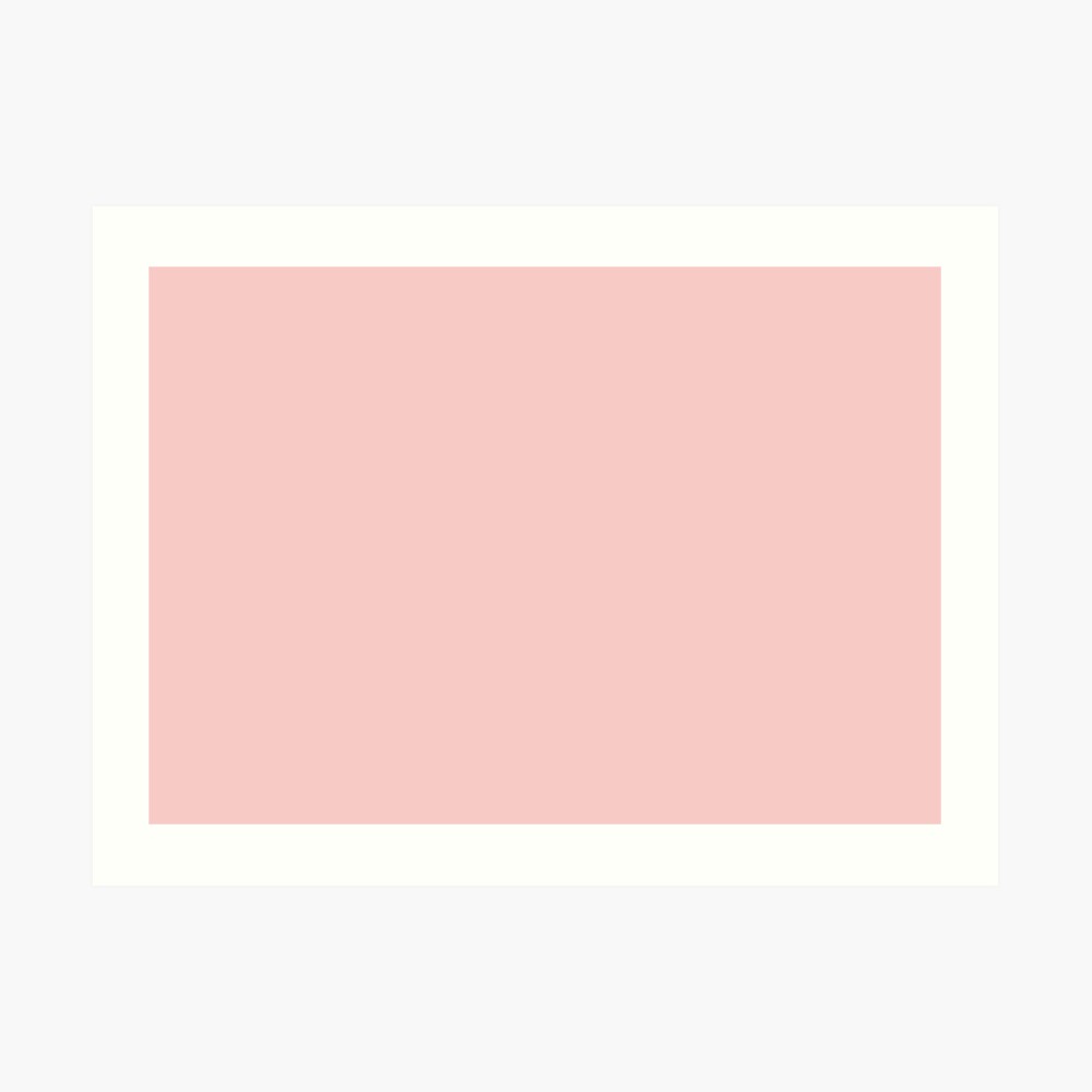 Rose Quartz 13-1520 TCX | Pantone Color of the Year 2016 | Pantone | Color Trends | Solid Colors | Fashion Colors | Art Print