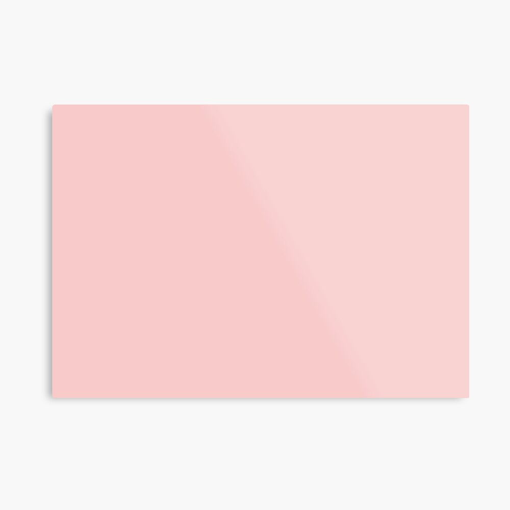 Rose Quartz 13-1520 TCX | Pantone Color of the Year 2016 | Pantone | Color Trends | Solid Colors | Fashion Colors | Metal Print