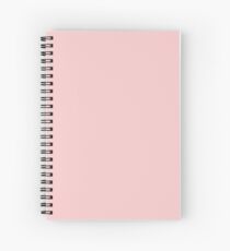 Cuaderno de espiral Rose Quartz | Color del año Pantone 2016 | Color sólido