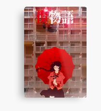 Kizumonogatari - I Tekketsu Metal Print