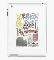 La La Land Illustration Jazz Saxophone Music Musical iPad Case/Skin