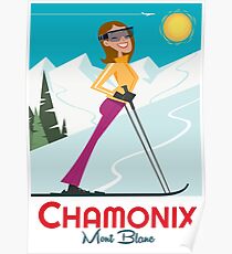 Chamonix Mont Blanc Poster