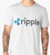 Ripple Cryptocurrency Men's Premium T-Shirt